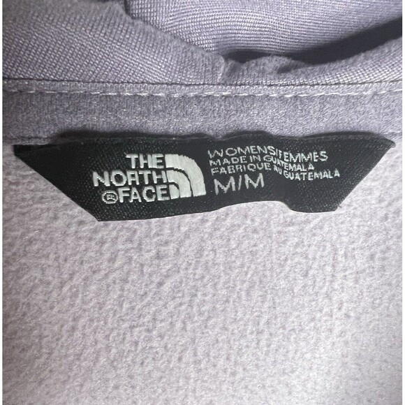 The North Face Full Zip Womens Purple Big Logo Jacket Sz Medium - Picture 4 of 9